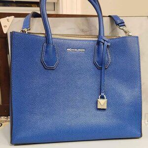 Michael Kors Studio Mercer Large Convertible Tote - Royal Blue